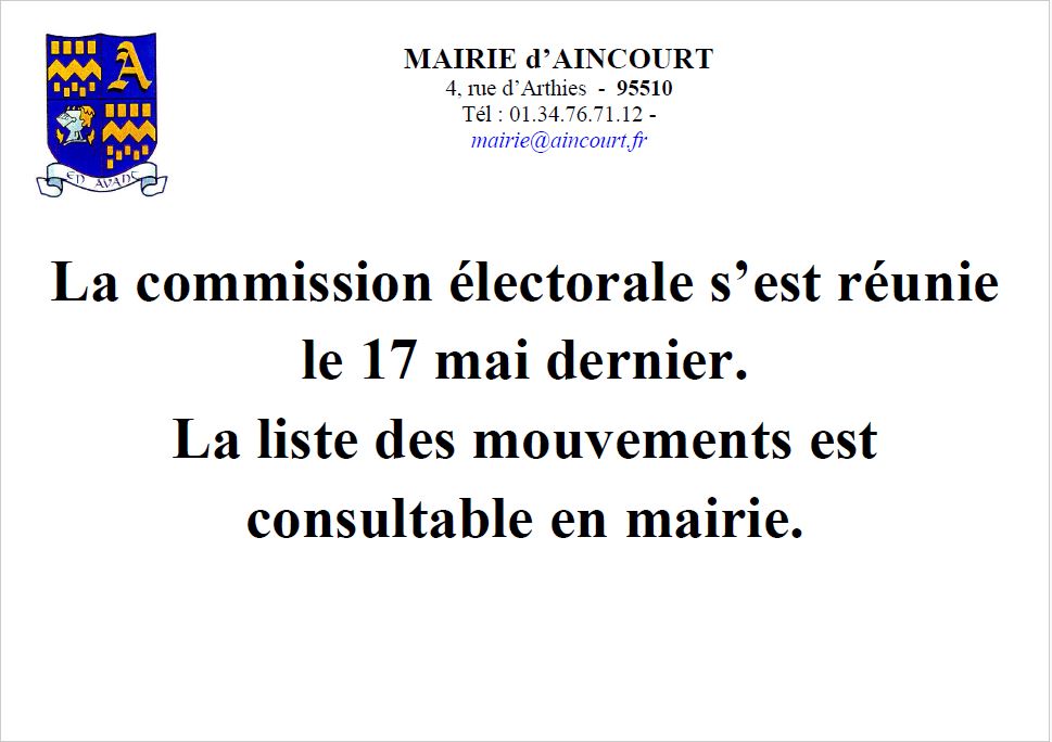 Commission electorale