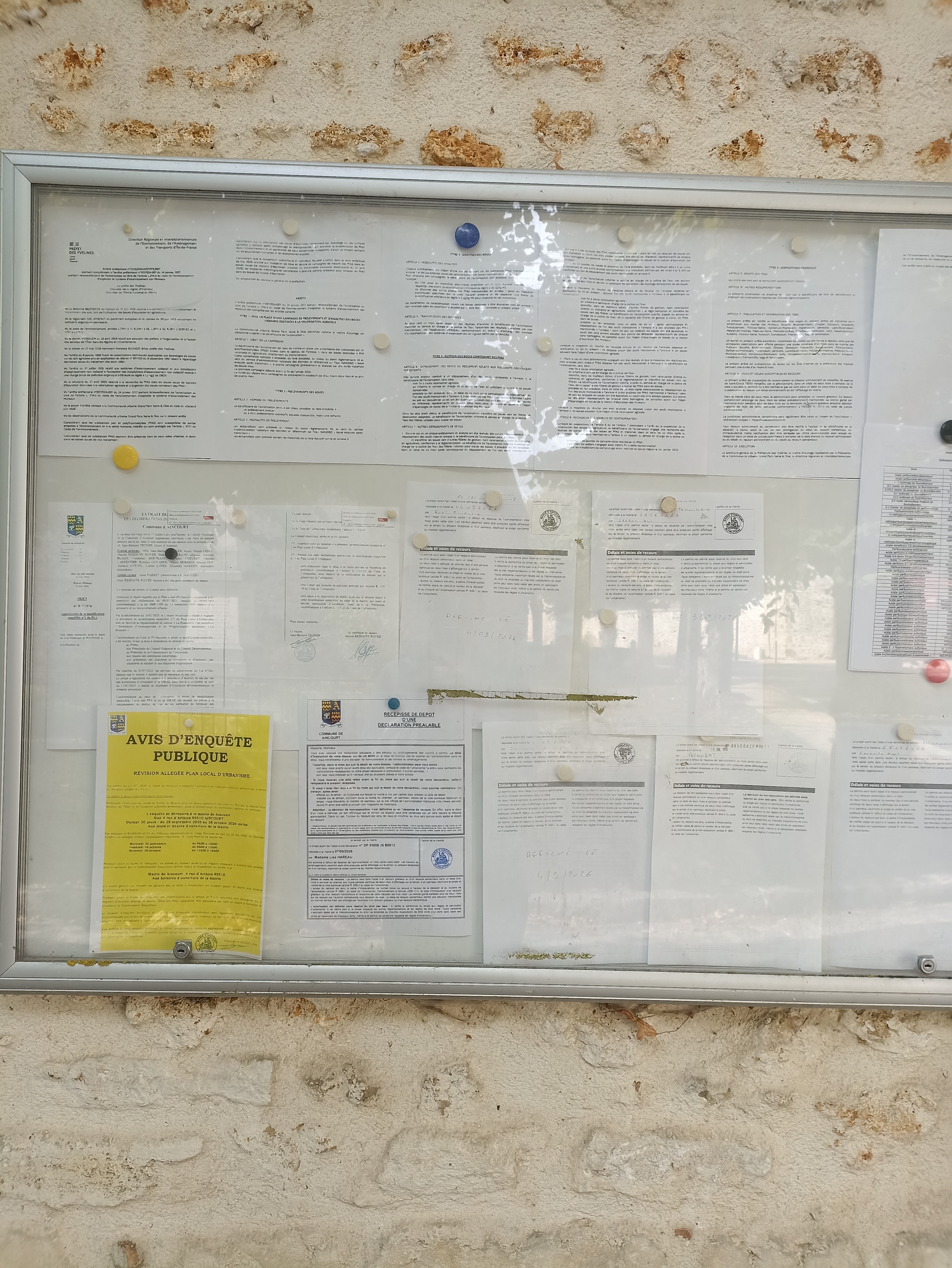 Tableau affichage